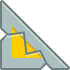 Right triangle explosive